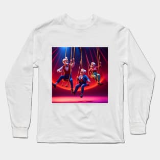 Pensioners as trapeze Artists Long Sleeve T-Shirt